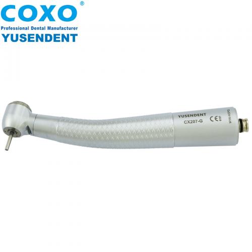 COXO® Mini Head Air Turbine Handpiece CX207-GN-SP (Compatible with NSK Coupling, With Illumination, Internal Irrigation) - G18168179