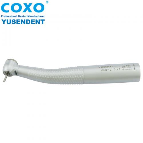 COXO® Mini Head Air Turbine Handpiece CX207-GK-SP (Compatible with KaVo Coupling, With Illumination, Internal Irrigation) - G18168783